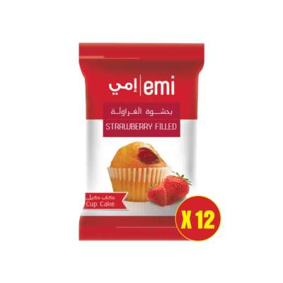 Strawberry Filled Cupcake Pack of 12